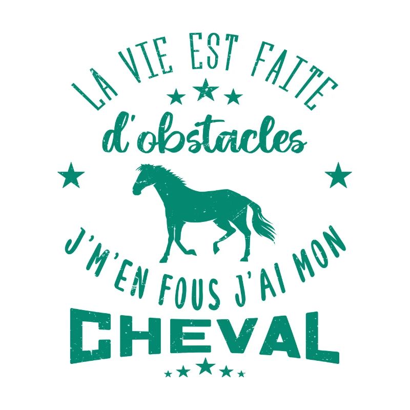 La Vie Est Faite D'obstacles | Équitation Cheval