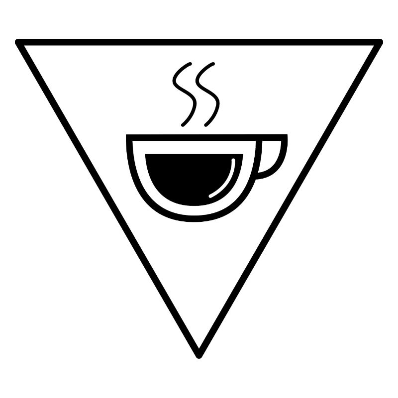 Triangle et café -