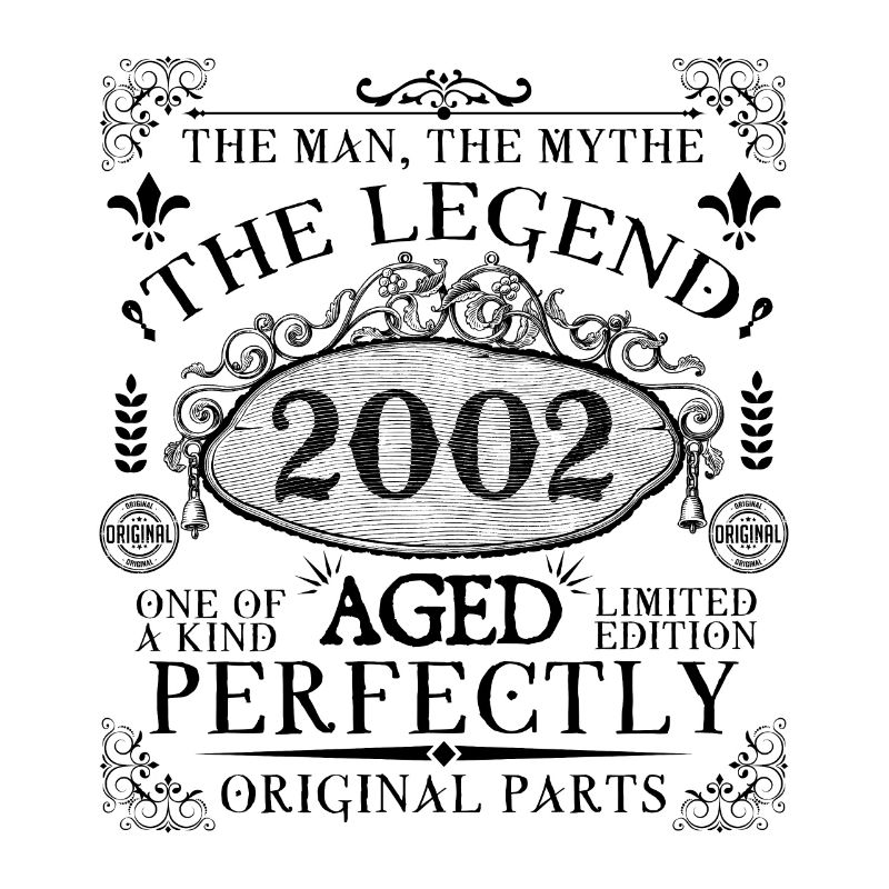 2002| Die Legende seit 2002 Geburtstag