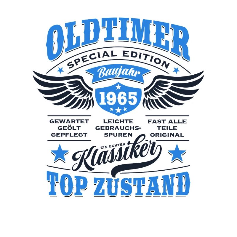 Oldtimer Baujahr 1965 - Geburtstag - Geschenk