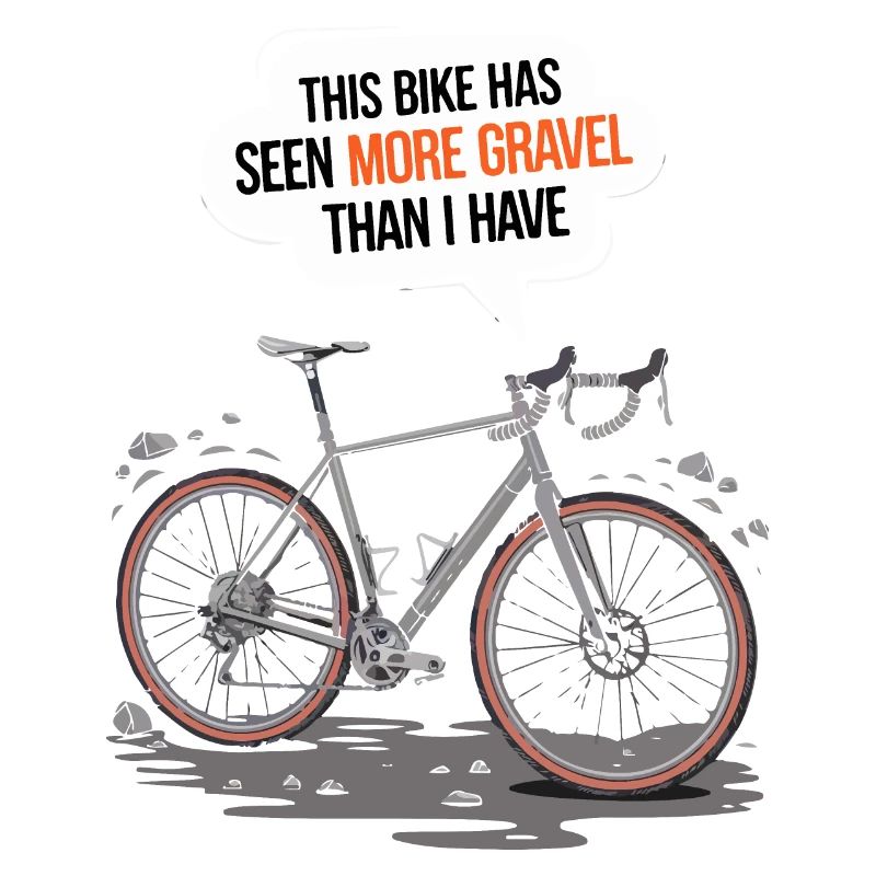 Rameur : Ce vélo a vu plus de gravier que moi