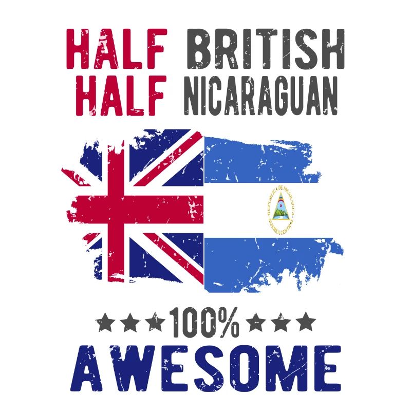 Half British Half Nicaraguan