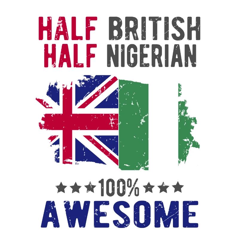 Half British Half Nigerian