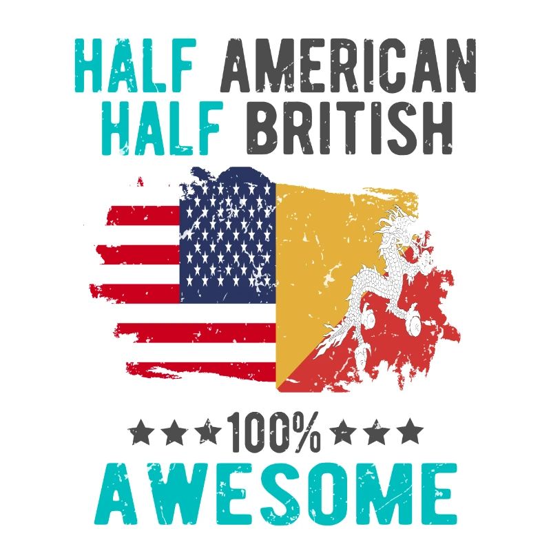 Half American Half British