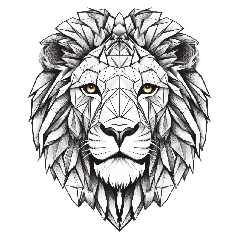Lion Geometric
