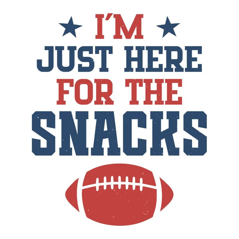 Ich bin nur wegen der Snacks hier