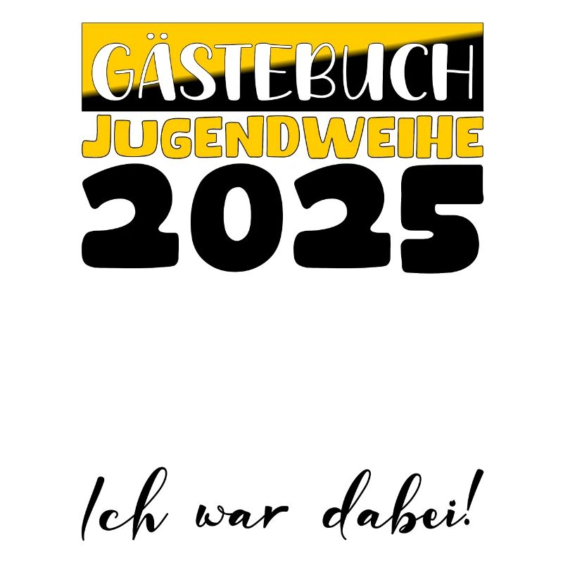 Jugendweihe 2025 Gästebuch Geschenk Mädchen Jungen