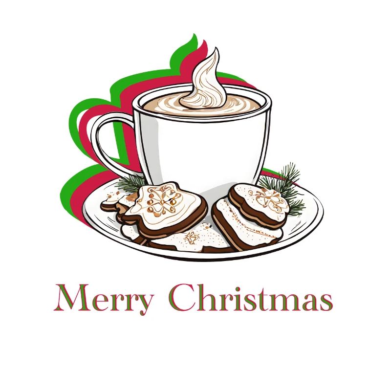 Weihnachtskaffee-Moment