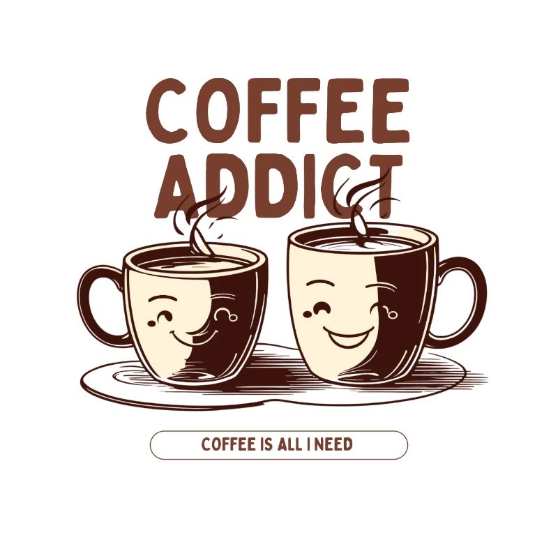 Coffee Addict – Coffee Lover Design