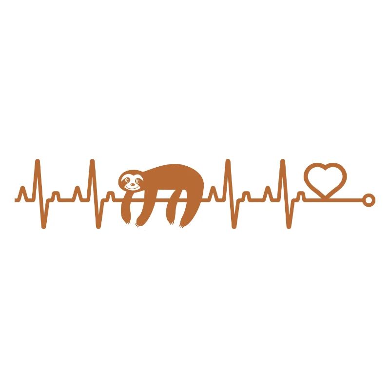 Sloth with heartbeat Sloths