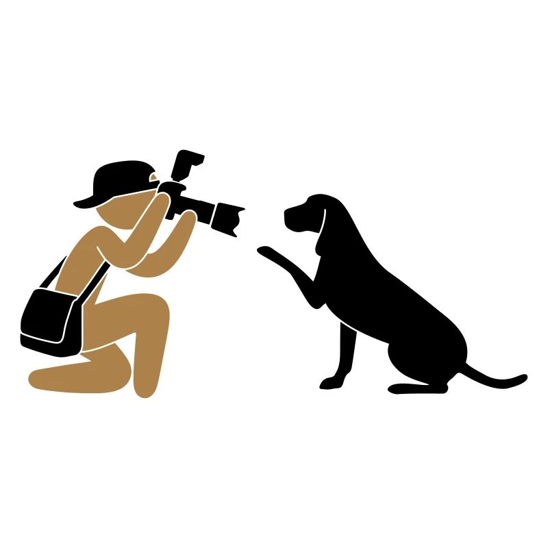 Fotograf Journalist Hund