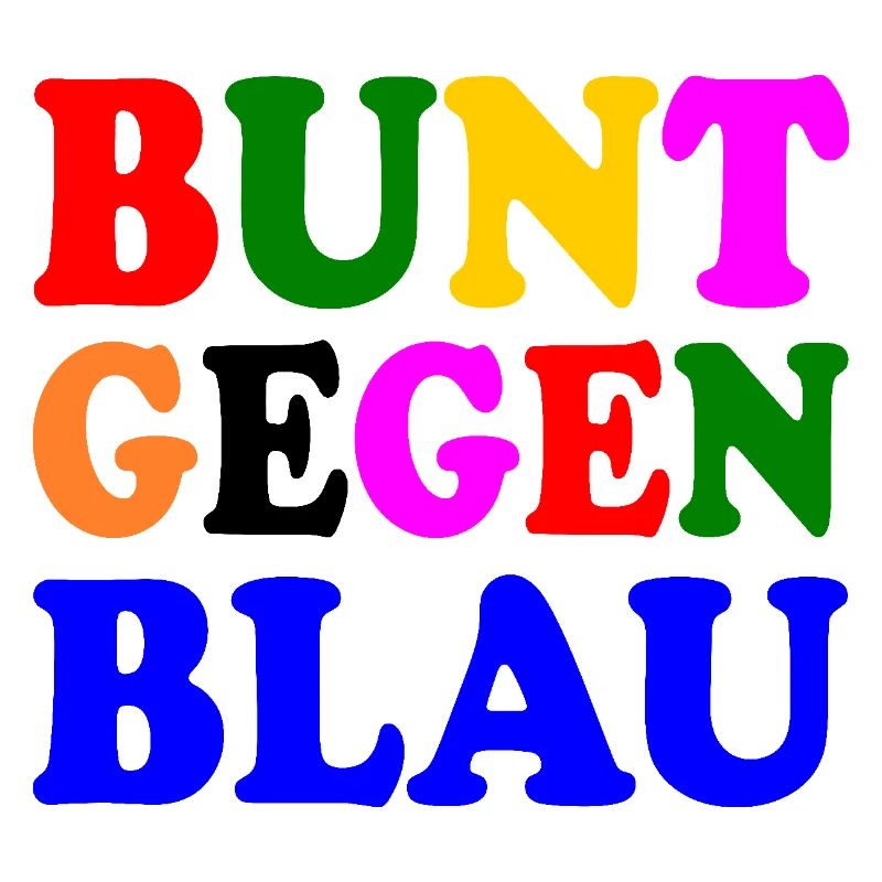 Bunt gegen blau - afd