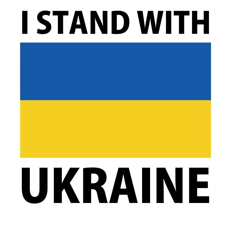 ABLE AVEC LA Déclaration du drapeau de l’UKRAINE