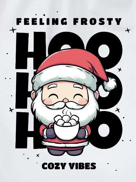 Weihnachten Pullover - Weihnachtsmann, Geschenk