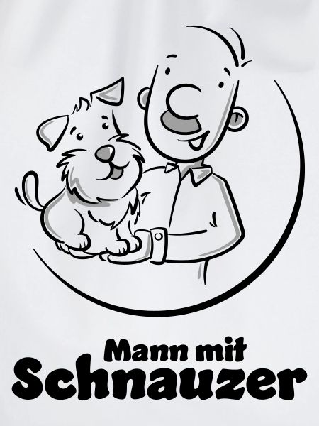 Mann mit Schnauzer (Oberlippenbart)