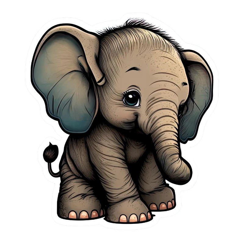 Cute Baby Elephant