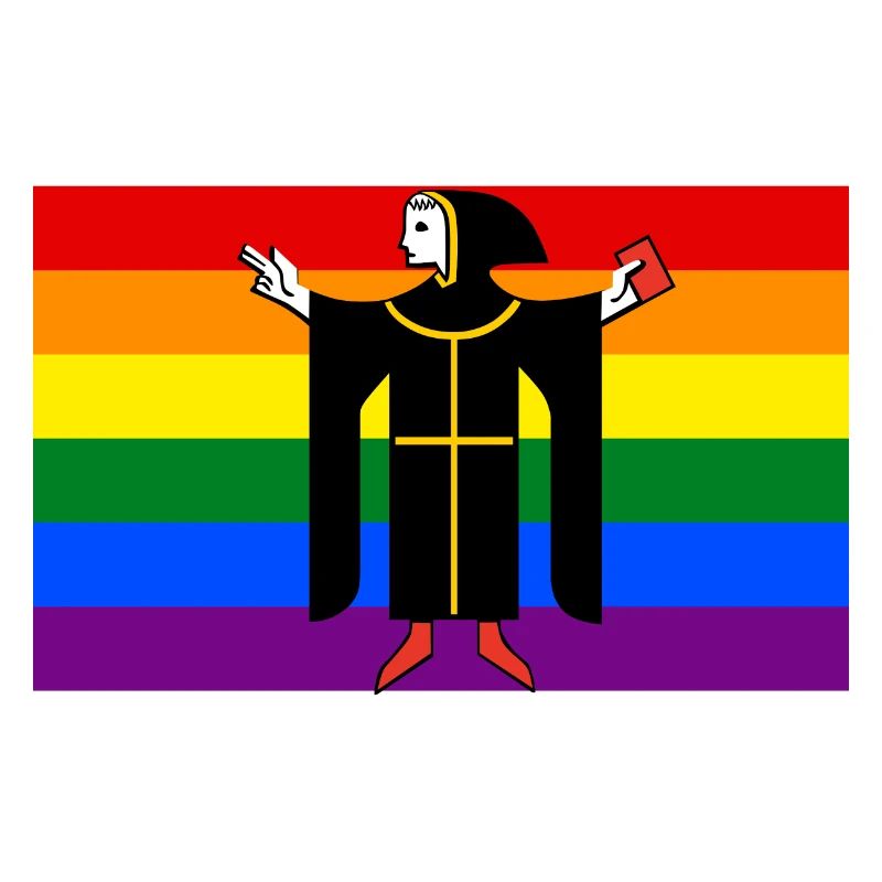 Rainbow Pride Munich / München Drapeau