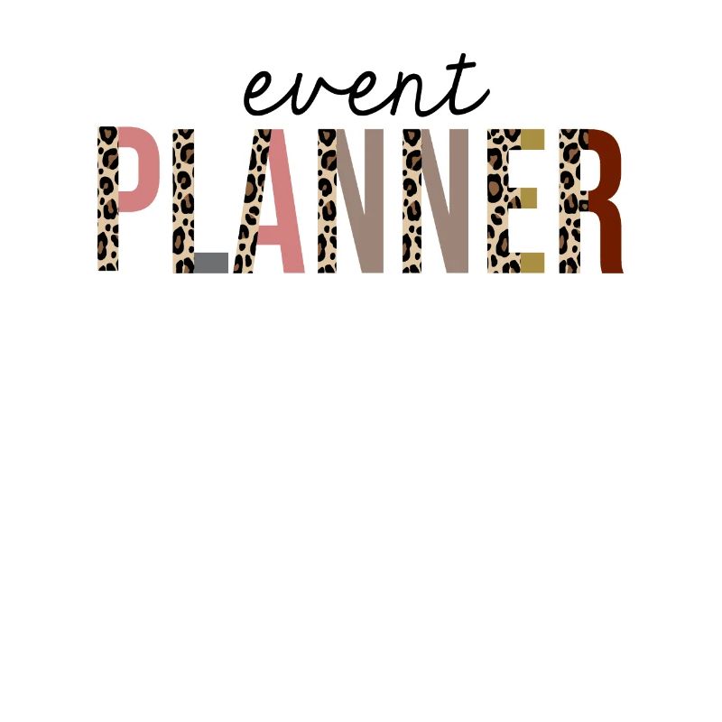 Event Planner Leopard Print Funny