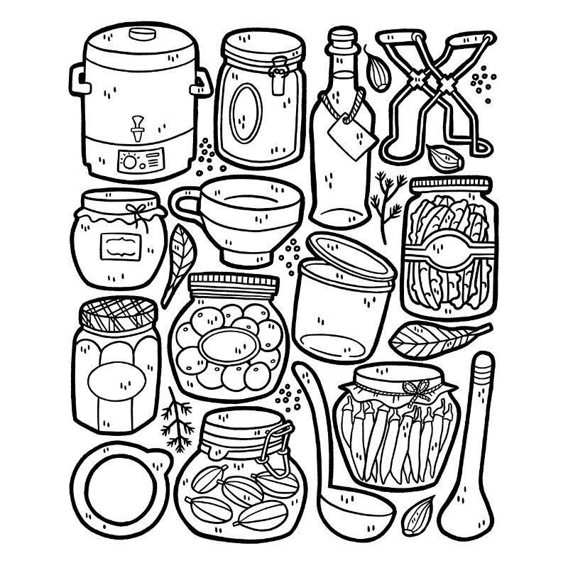 Canning, boiling, fermentation