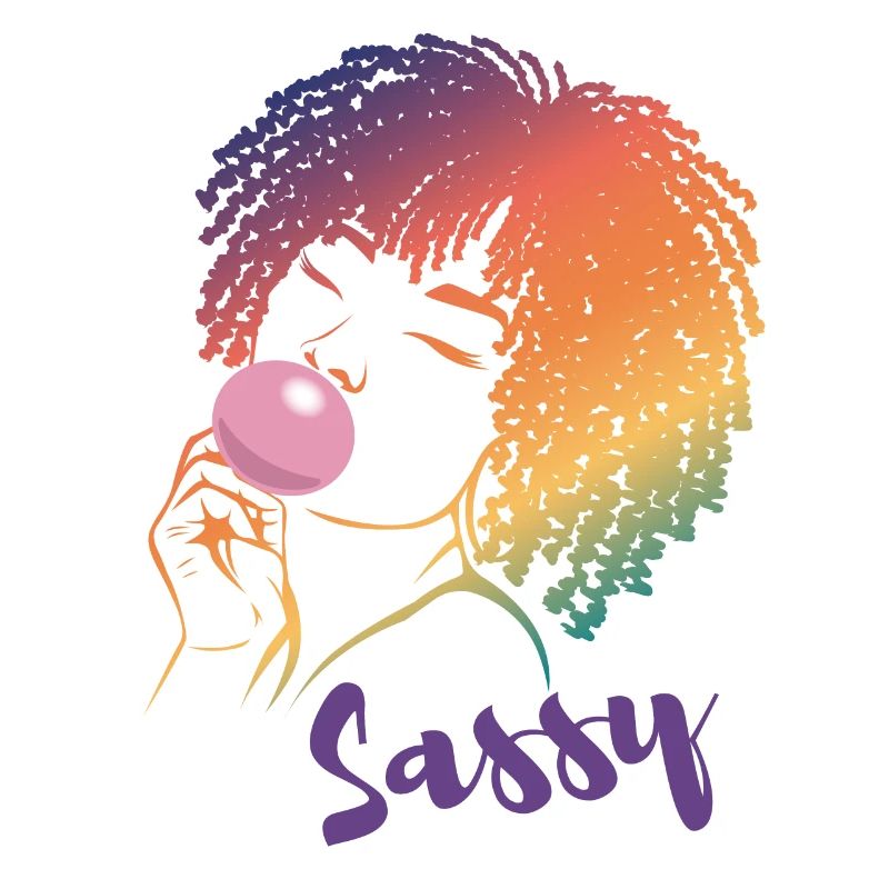 Sassy Chic with Afro Charm