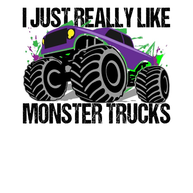 Monstertruck Farbexplosion Dynamik