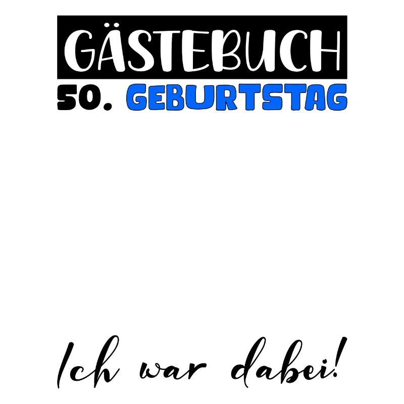 50 Geburtstag Geschenk Mann Deko Männer Gästebuch