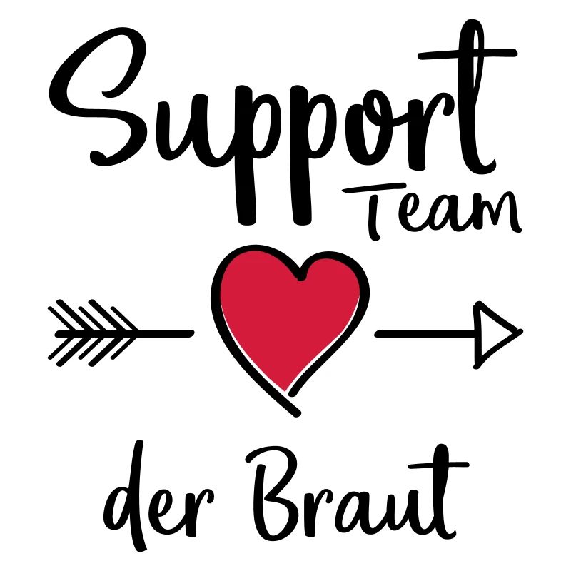 support team der braut