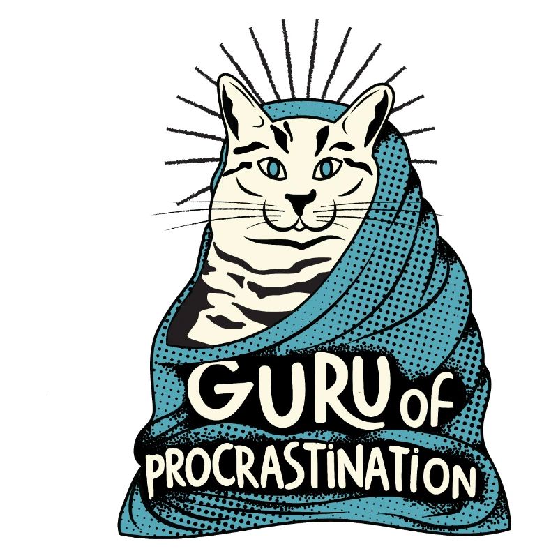 Procrastination cat