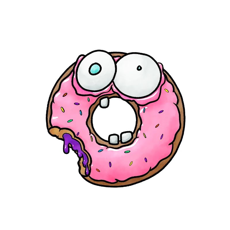 Funny Donut
