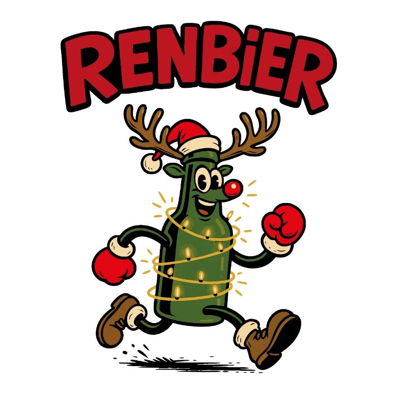 Renbier – Weihnachtsbier Geschenkidee Bier xmas
