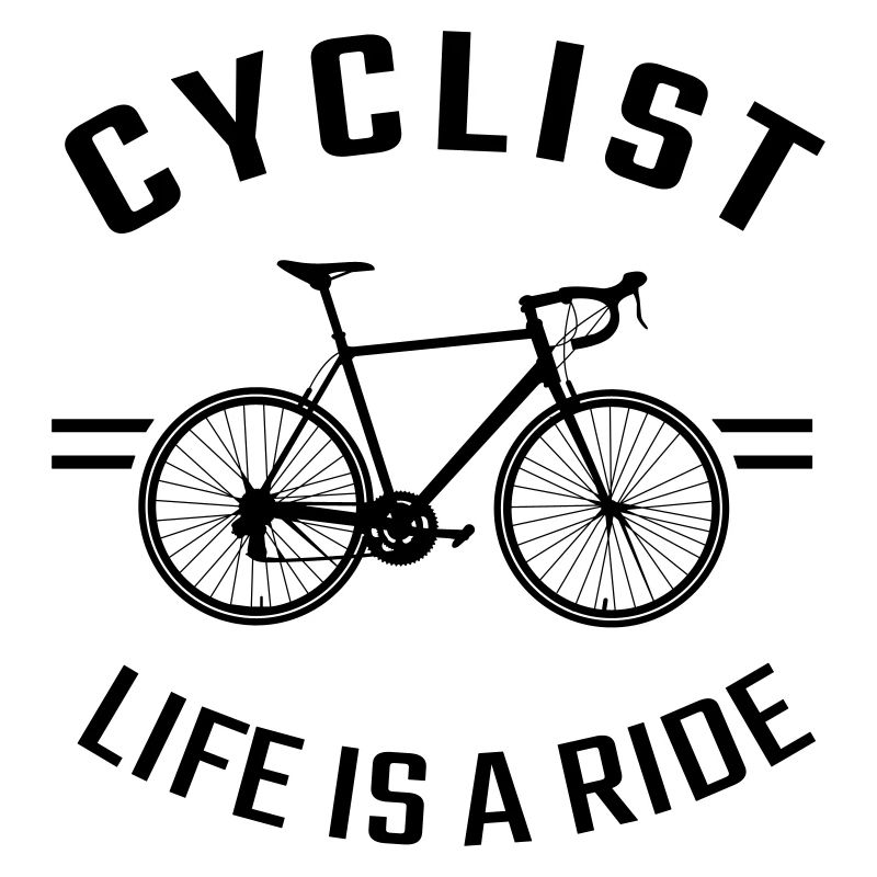 Das Radfahrerleben ist eine Fahrt!