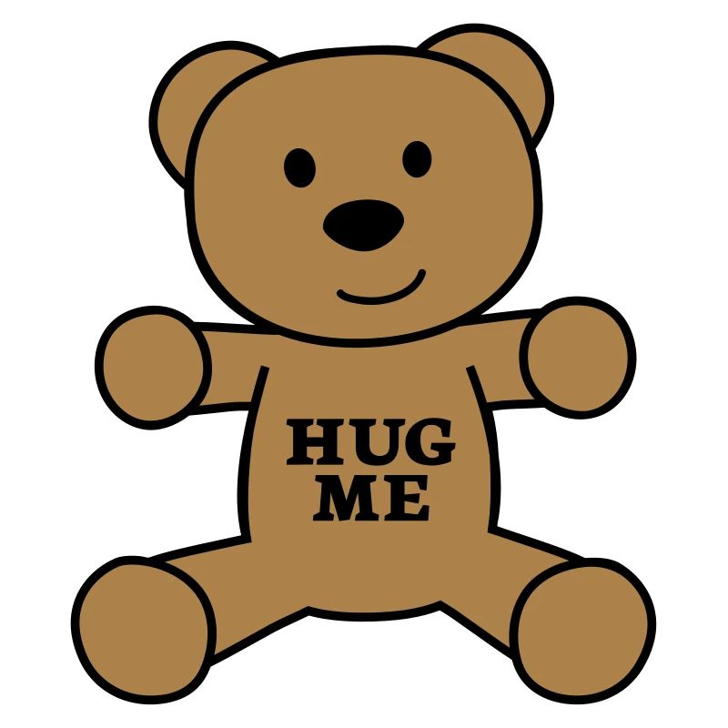 teddy bear hug me