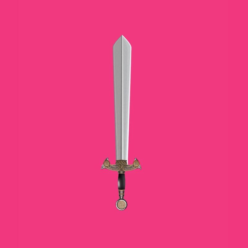 Épée d'épée de chevalier vintage