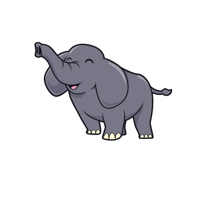 Kawaii Elephant