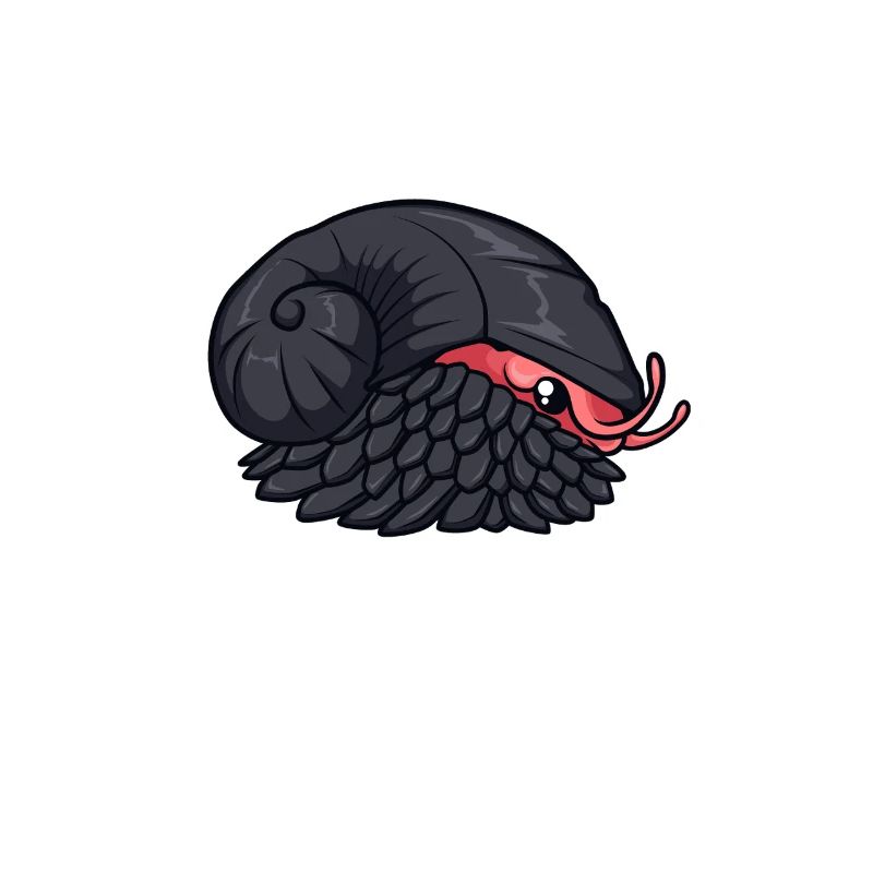 Kawaii Scalefoot Snail