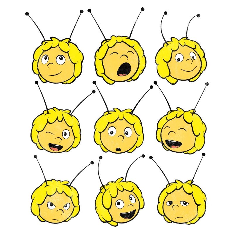Maya The Bee Faces