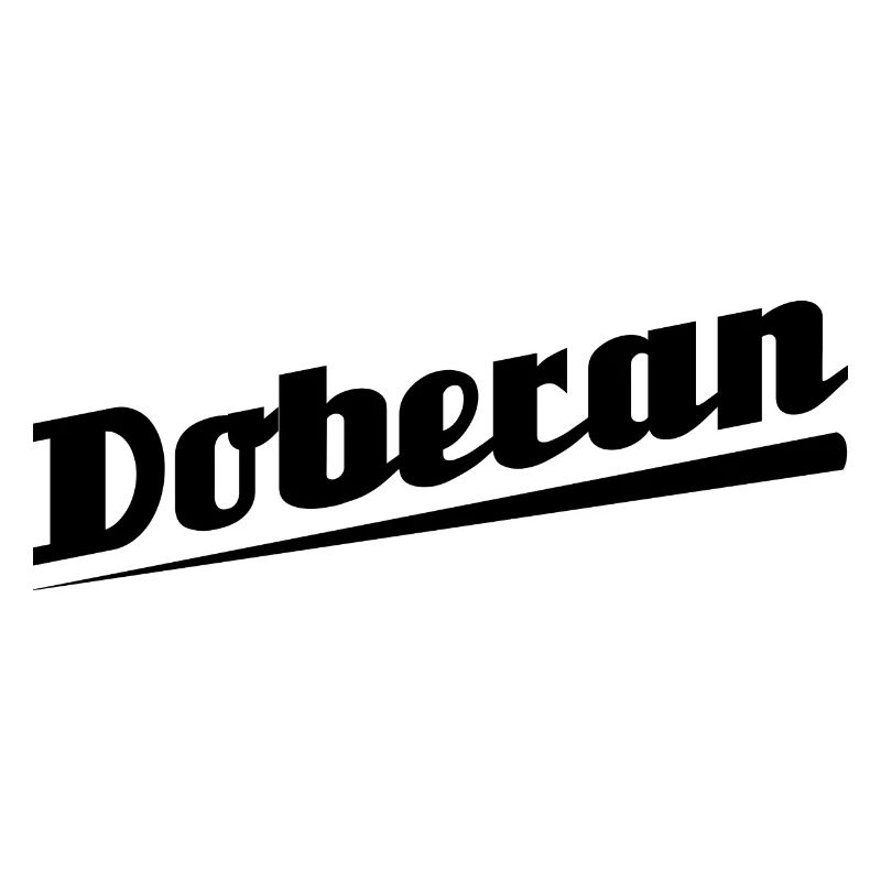 Doberan - Textdesign mit Stadtnamen