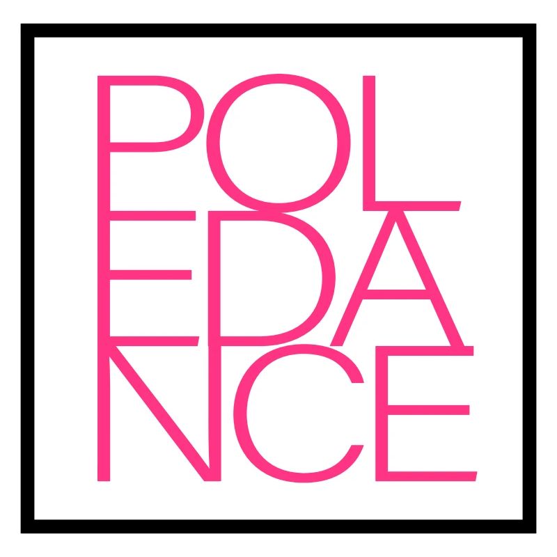 Pole Dance Text - Square