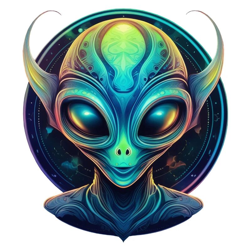 Cute Alien Face Alien