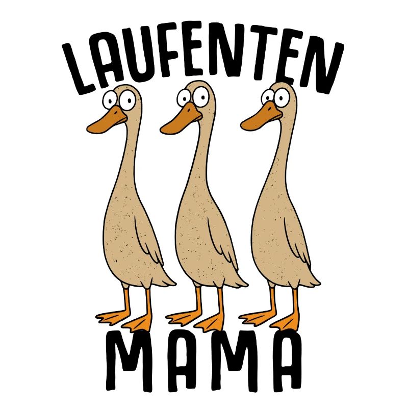 Runner Ducks Mama Duck Duck Élevage Runner Ducks