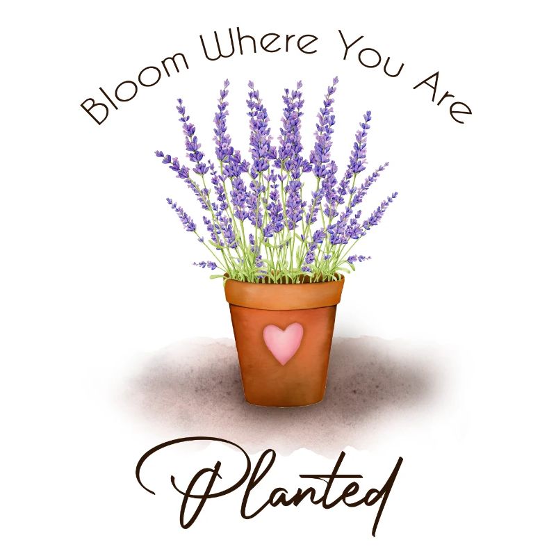 Bloom Where You Are Planted