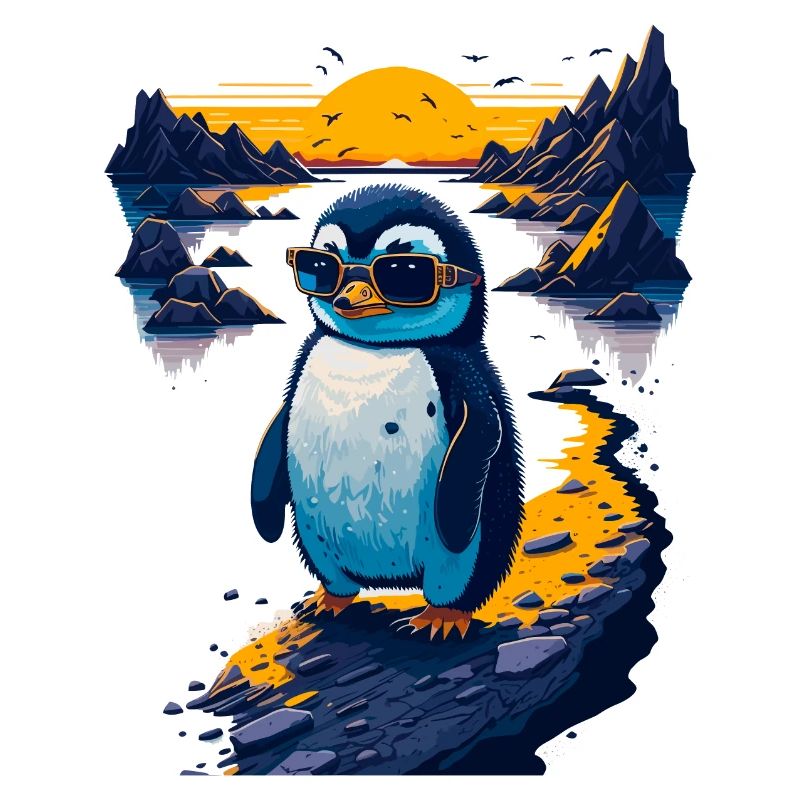 Cute penguin
