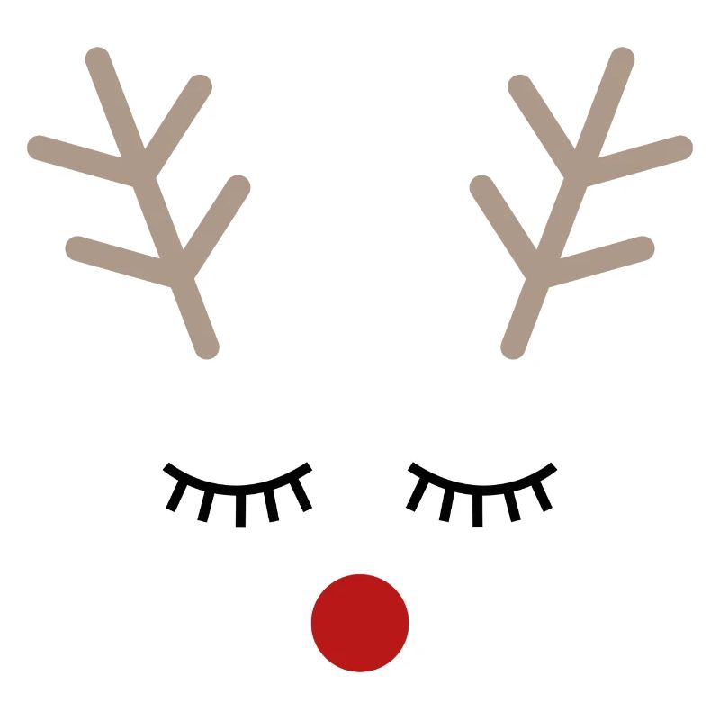 Rudolph reindeer face gift idea