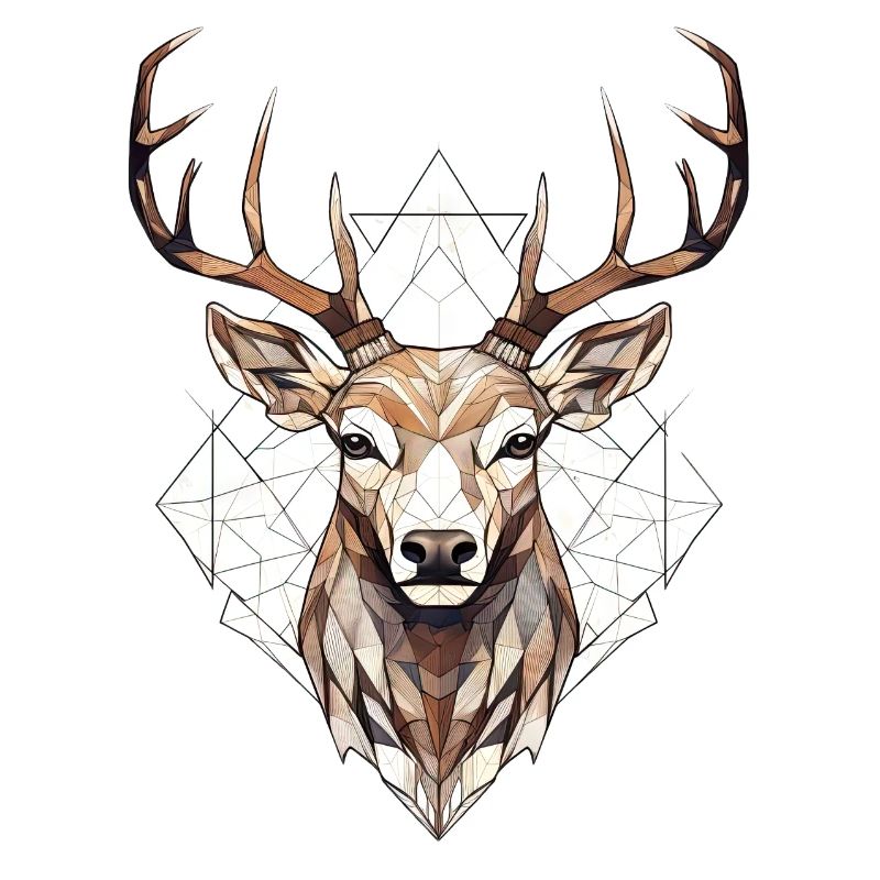Deer Geometric
