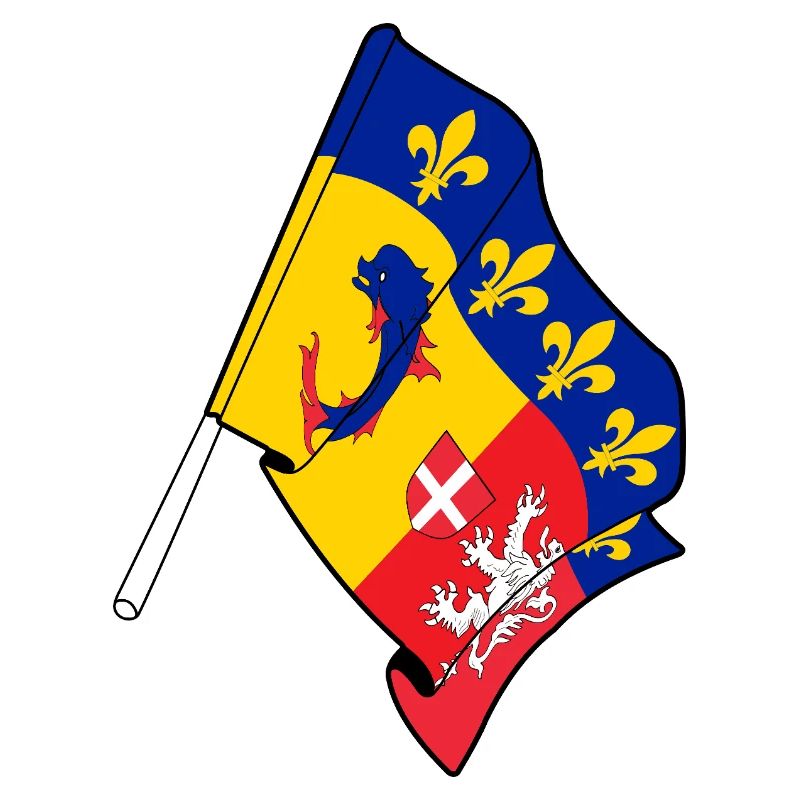 Rhône-Alpes Flag