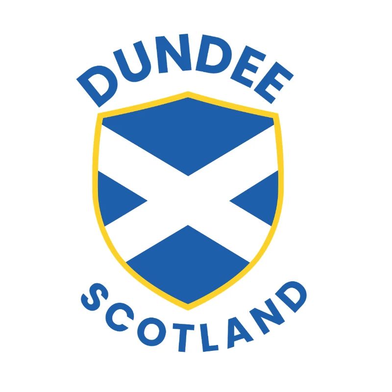 Dundee Shield Saltire Crest