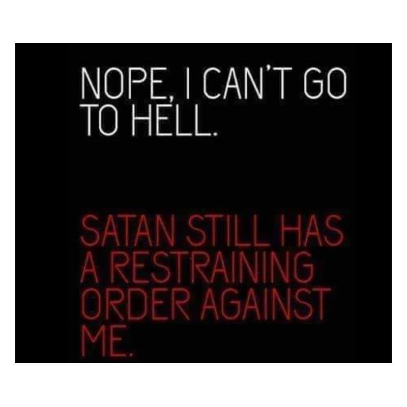 Humourous Hell's Restraining Order