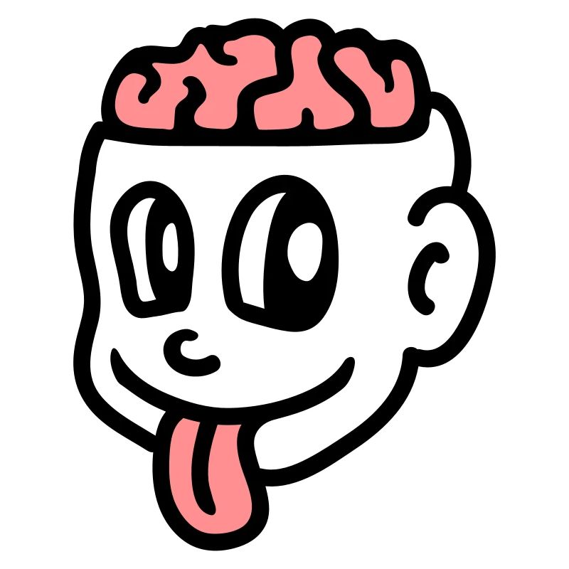 Crazy boy - brain