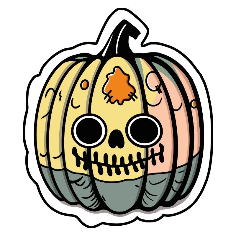 Kürbis Patchwork Halloween