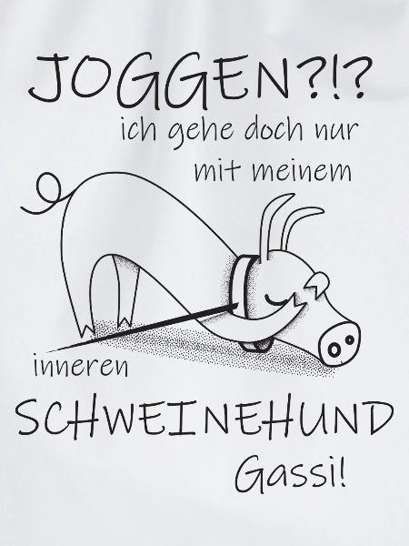 Gassi gehen mit Schweinehun